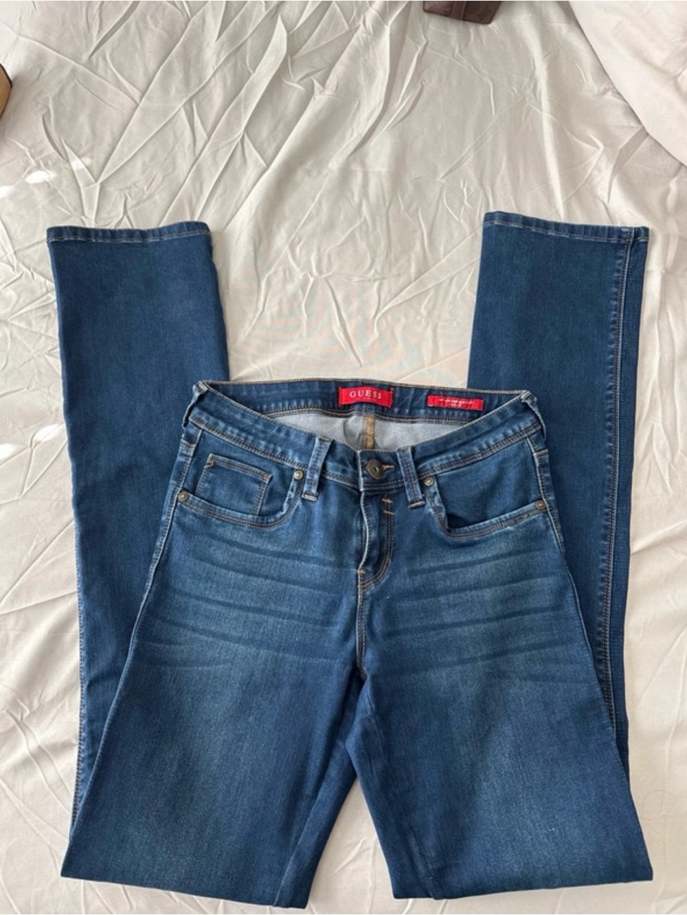 GUESS Dark Blue Skinny Jeans for Women